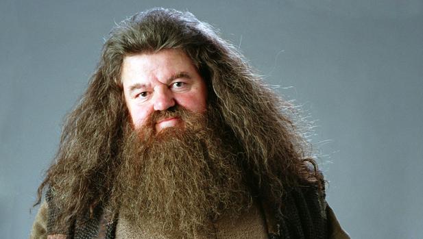 Robbie Coltrane es Hagrid en Harry Potter