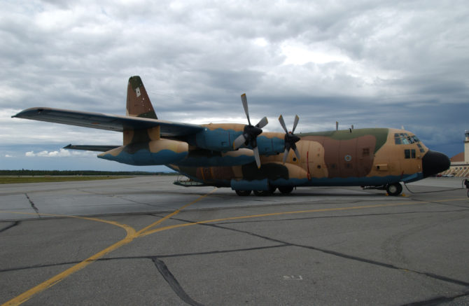 Hércules C-130 de la Fuerza Aérea española