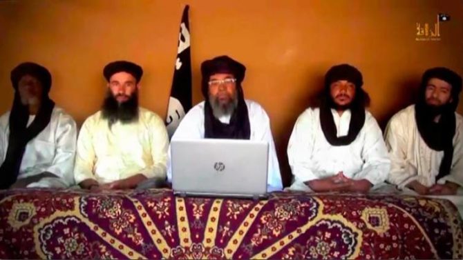 Dirigentes del JNIM, la facción más fuerte de Al Qaeda