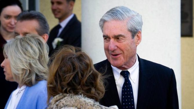 El fiscal especial Robert Mueller