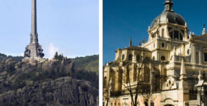 El Valle de los Caídos y la Catedral de la Almudena