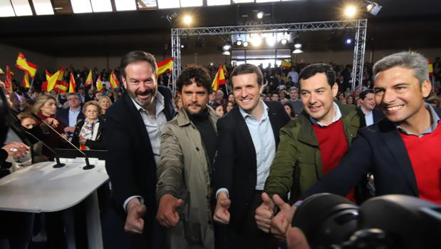 Mitin del candidato del PP a la Presidencia, Pablo Casado, en Córdoba