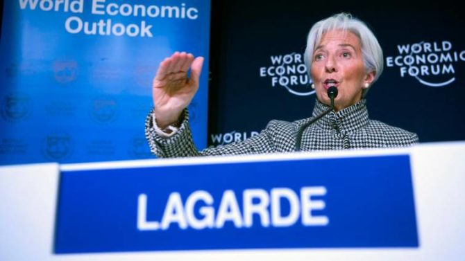 Christine Lagarde, directora gerente del FMI 