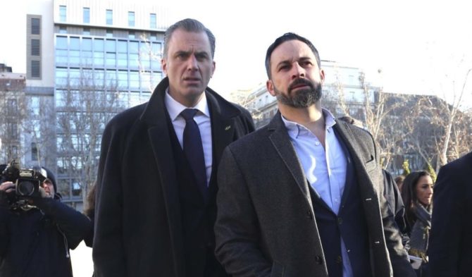 Santiago Abascal y Javier Ortega Smith