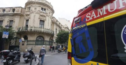 Una ambulancia del Samur, en una imagen de archivo.
