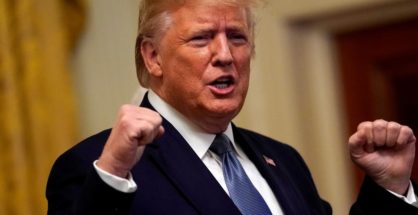 El presidente de Estados Unidos, Donald Trump