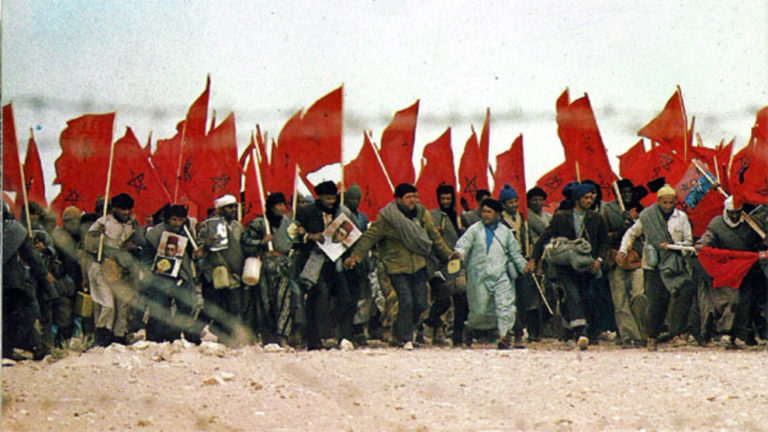 Imagen de la Marcha Verde, en 1975. – Alerta Digital