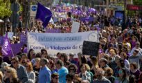 Concentración feminista en Madrid el pasado fin de semana