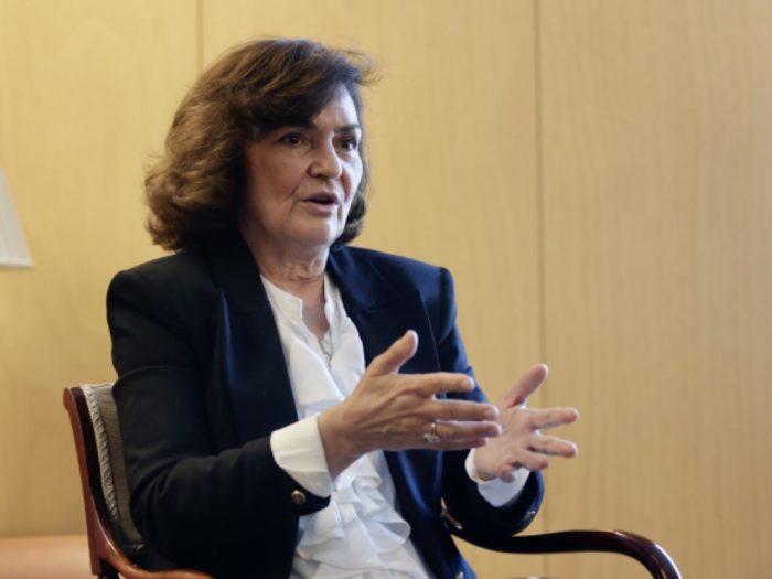 Carmen Calvo, ex vicepresidenta del Gobierno.