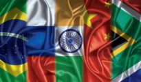 Banderas de los países miembros de los BRICS