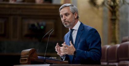 El vicesecretario de Economía del PP, Juan Bravo