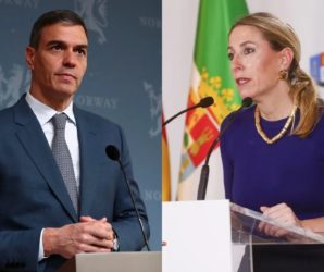 Pedro Sánchez y María Guardiola.