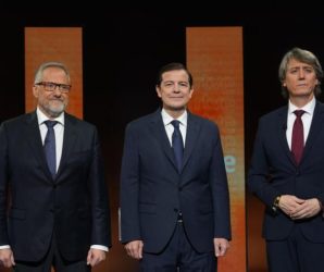 Los candidatos de VOX, PP y PSOE a la presidencia de la Junta de Castilla y León